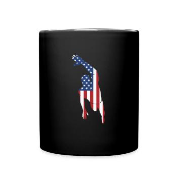 Natation Nageurs Piscine Moniteurs de natation - Mug uni - noir - Devant