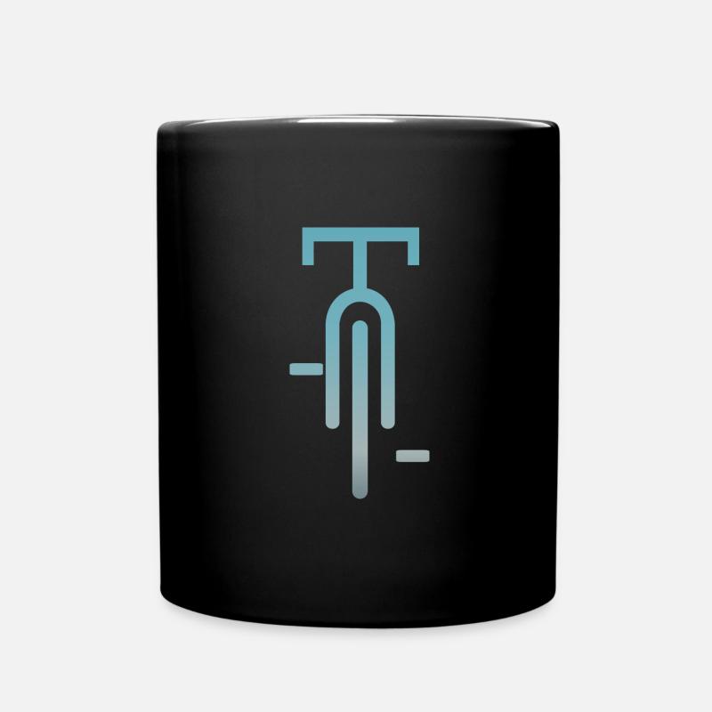 I love my bicycle - Tasse einfarbig - Schwarz