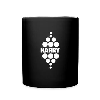 First name Harry - Full Colour Mug - black - Front