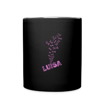 Bubbling for Luisa Water Water Sports - Full Colour Mug - black - Front