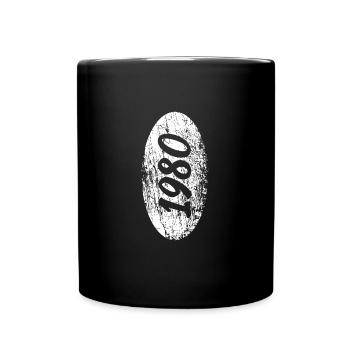 Liberté 1980 - Mug uni - noir - Devant