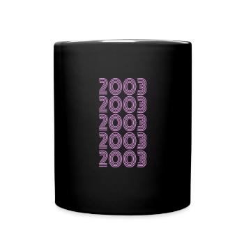 Party 2003 - Full Colour Mug - black - Front
