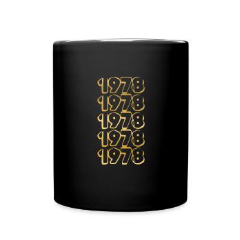 Or 1978 - Mug uni - noir - Devant