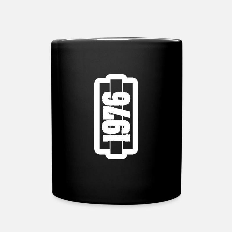1976 - Tasse einfarbig - Schwarz