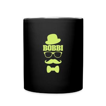 Prénom Bobbi - Mug uni - noir - Devant