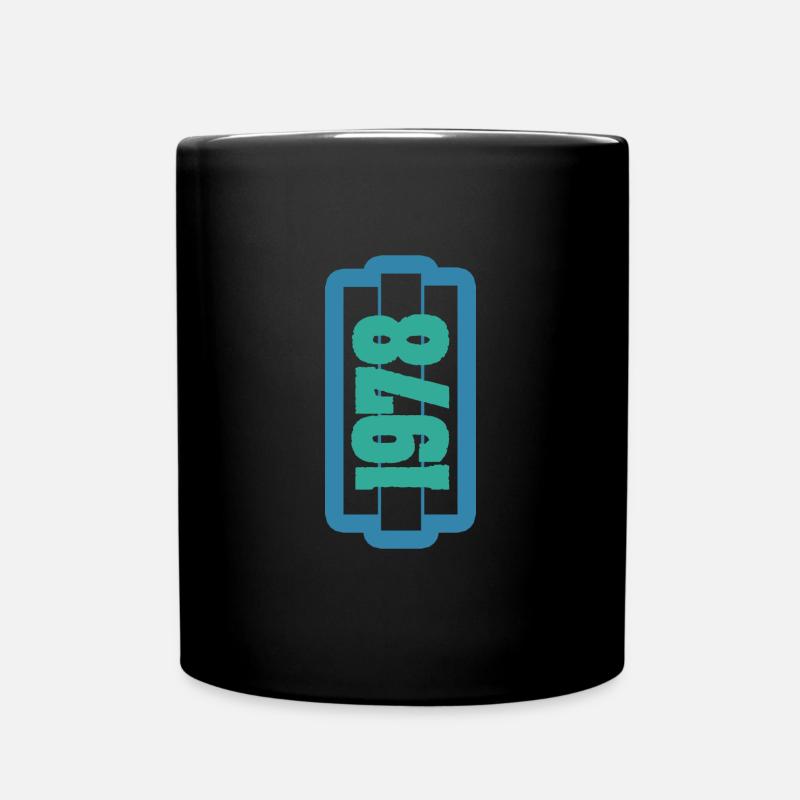 1978 - Tasse einfarbig - Schwarz