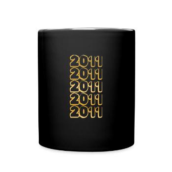 Gold 2011 - Full Colour Mug - black - Front