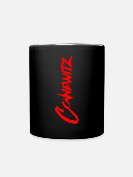 CONNEWITZ Leipzig - Tasse einfarbig - Schwarz