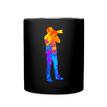 Photographe Photographie Hobby Photographe Silhouette - Mug uni - noir - Devant