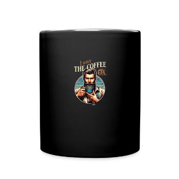 Coffee - Full Colour Mug - black - Front