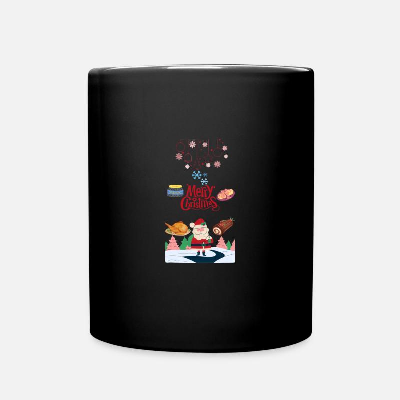 Christmas Dinner 2023 - Full Colour Mug - black