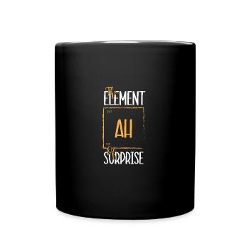 Periodic table - Full Colour Mug - black - Front