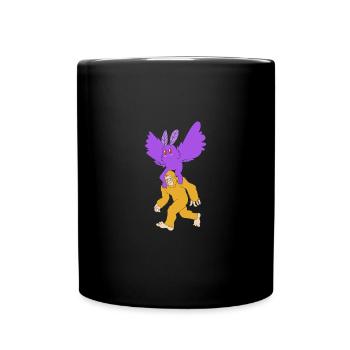 Mothman - Full Colour Mug - black - Front