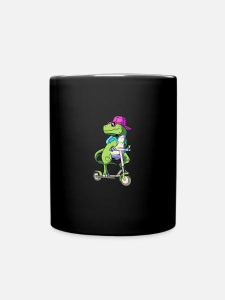 Scooter Roller - Tasse einfarbig - Schwarz