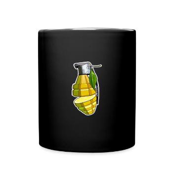 Tactical Lemon Lover - Tasse einfarbig - Schwarz - Vorne