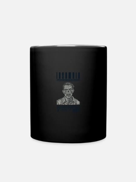 Insomnia Sleepless Zombie Streetware - Tasse einfarbig - Schwarz
