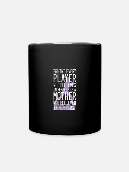 Softball - Tasse einfarbig - Schwarz