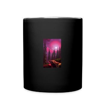 Loup-garou | Loup | Créatures mythiques | Monstres | Mystique - Mug uni - noir - Devant