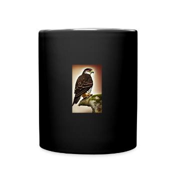 Aigle | Oiseaux | Liberté | Animaux - Mug uni - noir - Devant