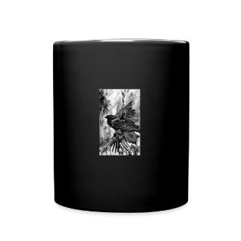 Aigle | Oiseaux | Liberté | Animaux - Mug uni - noir - Devant
