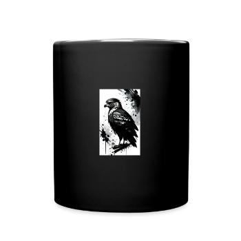 Aigle | Oiseaux | Liberté | Animaux - Mug uni - noir - Devant