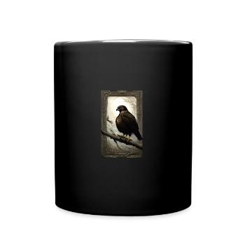 Aigle | Oiseaux | Liberté | Animaux - Mug uni - noir - Devant