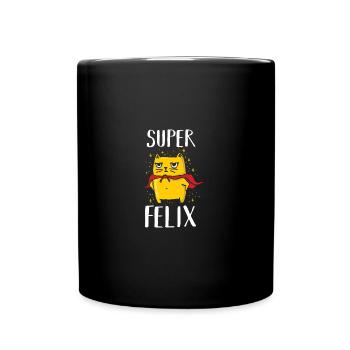Felix - Tasse einfarbig - Schwarz - Vorne