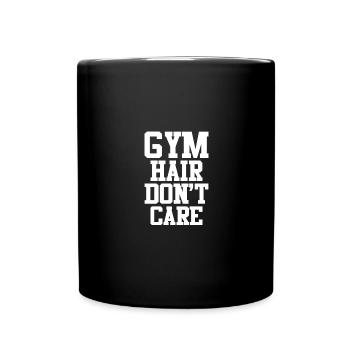 Les cheveux de gymnastique n’ont pas d’importance - Mug uni - noir - Devant