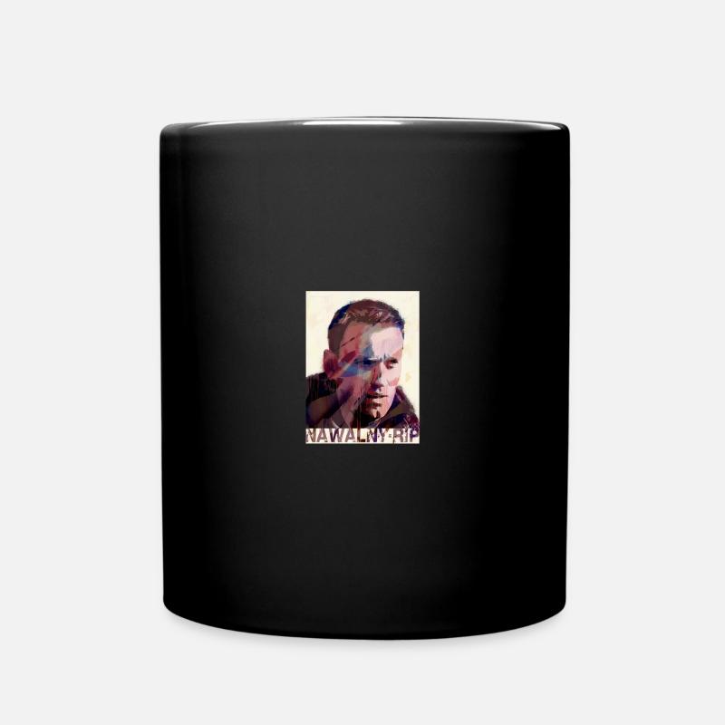 Nawalny,RIP,Graffiti,Malerei - Tasse einfarbig - Schwarz