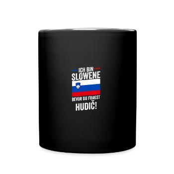 Slovènes Slovénie - Mug uni - noir - Devant