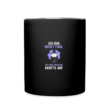 Sorcière Sorcière Balai Sorcière Costume Halloween - Mug uni - noir - Devant