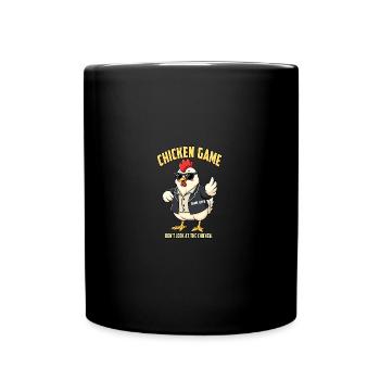 Funny Chicken Game - Funny Chicken - Full Colour Mug - black - Front