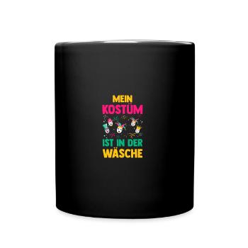 Costume de carnaval Carnaval - Mug uni - noir - Devant