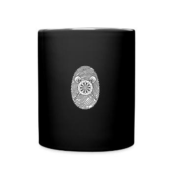 Joueur de fléchettes Fléchettes - Mug uni - noir - Devant