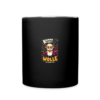 Come what do I want, create the carnival sheep - Full Colour Mug - black - Front