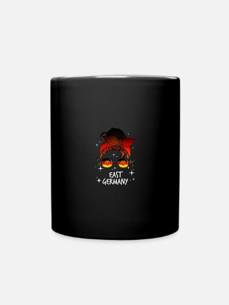 DDR - Tasse einfarbig - Schwarz