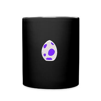 Pocket Monster Ei white - Tasse einfarbig - Schwarz - Vorne