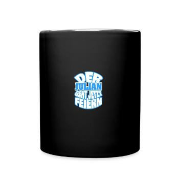 Julian - Tasse einfarbig - Schwarz - Vorne