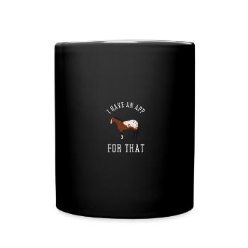 Appaloosa Horse Ranchers Riders Horse Show - Tasse einfarbig - Schwarz - Vorne