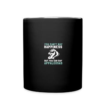 Appaloosa Horse Ranchers Riders Horse Show - Tasse einfarbig - Schwarz - Vorne