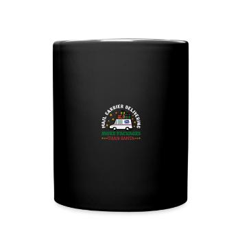 Postman Postman Postman Postman - Full Colour Mug - black - Front