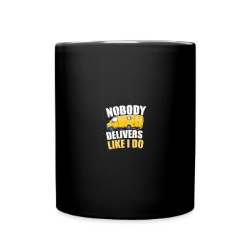 Postman Postman Postman Postman - Full Colour Mug - black - Front