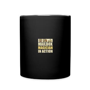 Postman Postman Postman Postman - Full Colour Mug - black - Front