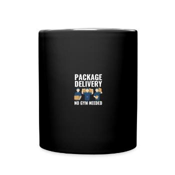 Postman Postman Postman Postman - Full Colour Mug - black - Front