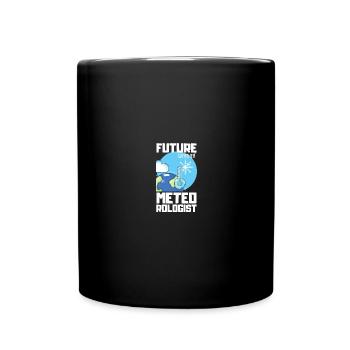 Jeu de mots météorologique pour météorologue - Mug uni - noir - Devant
