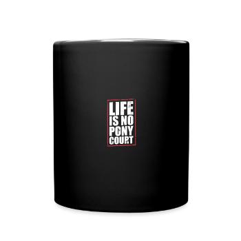 Denglish saying - Full Colour Mug - black - Front