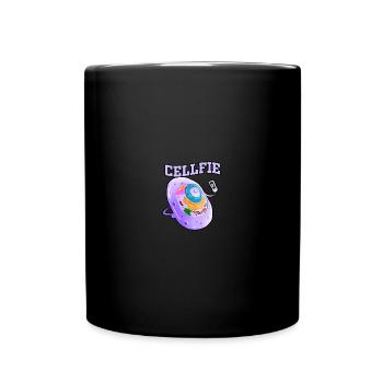 Microbiology Virus Gene Biology Teacher - Cellfie - Tasse einfarbig - Schwarz - Vorne
