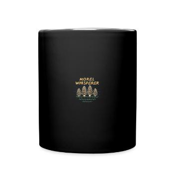 Morel Whisperer - Mushroom Hunter - Tasse einfarbig - Schwarz - Vorne