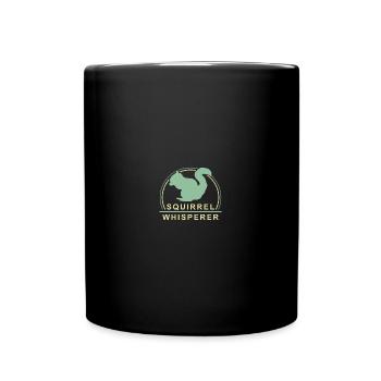 The Squirrel Whisperer - Tasse einfarbig - Schwarz - Vorne