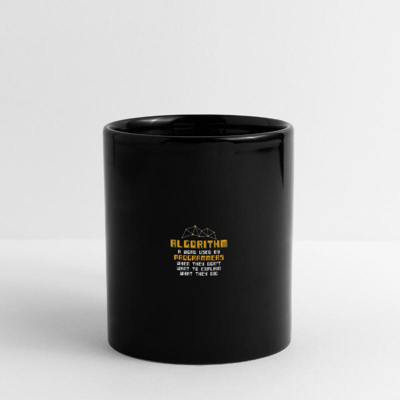 Algorithm Definition Programmers Nerd Machine Tasse einfarbig